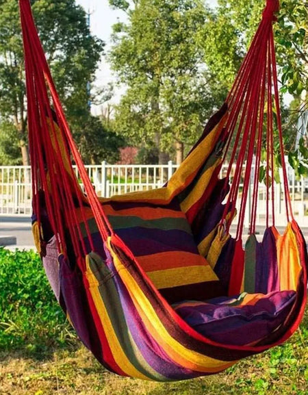 Outdoor Swing Hammock  Outdoor Garden Porch Beach Camping Travel Dormitory Hanging Chair