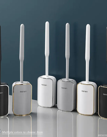 Toilet Brush Bathroom Wall-mount Quick Draining Clean Tool Cleaning Brush Bathroom Accessories Sets