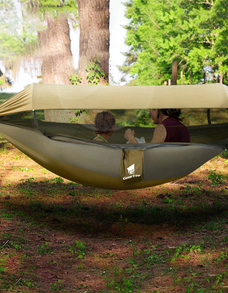 Outdoor Swing Nylon Hammock Tent Durable Anti Mosquito Hanging Hammock Outdoor Furniture