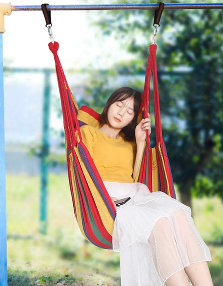 Outdoor Swing Hammock  Outdoor Garden Porch Beach Camping Travel Dormitory Hanging Chair